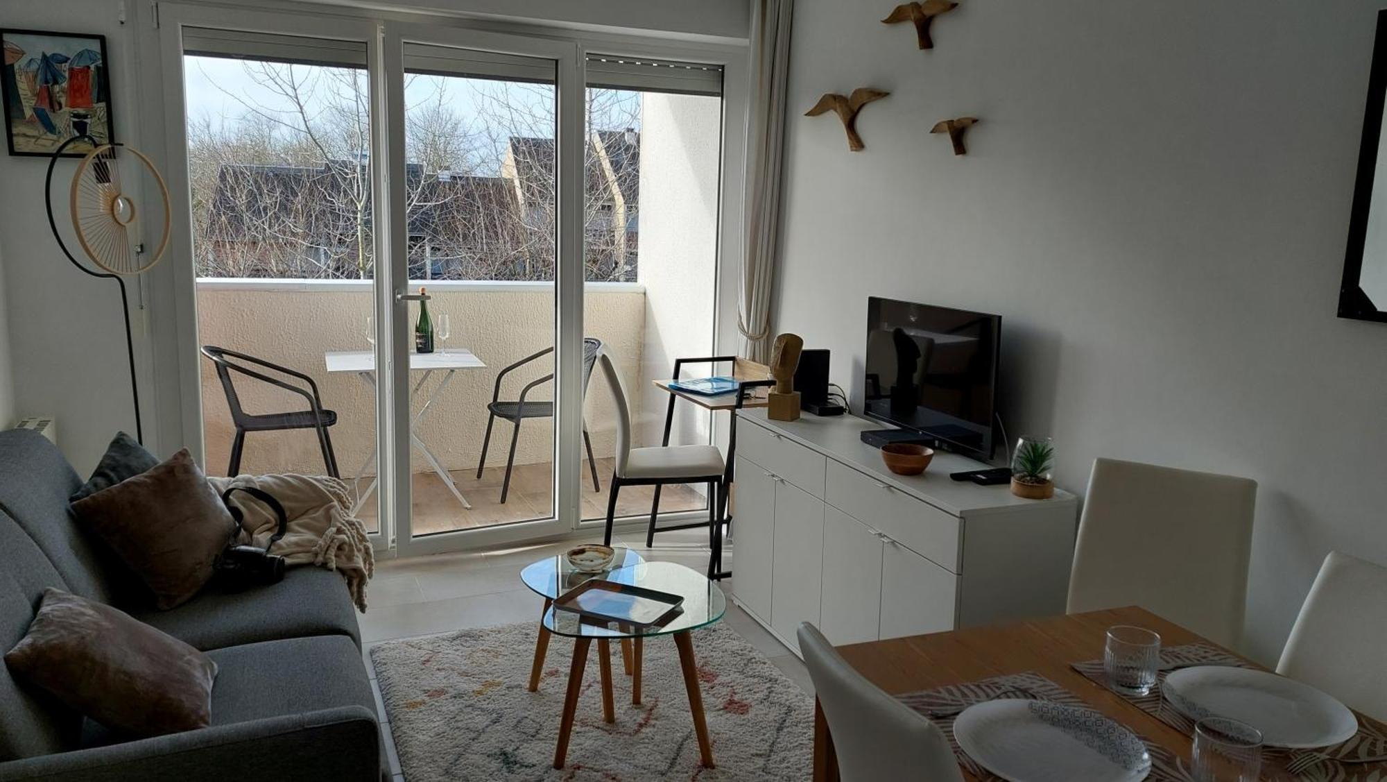 Apartmán Les 3 Mouettes A Cabourg - Cote Normande Exteriér fotografie